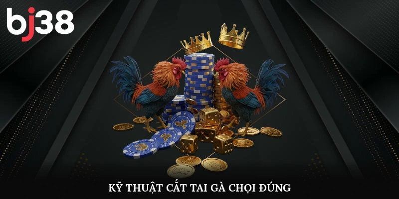 Kỹ thuật cắt tai gà chọi đúng giúp tăng cường sức mạnh